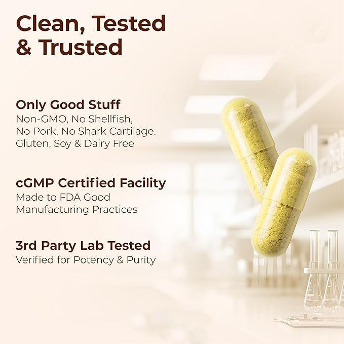 VICAFUCI Glucosamine, Chondroitin, Turmeric & MSM Complex – 90 Capsul - image 3