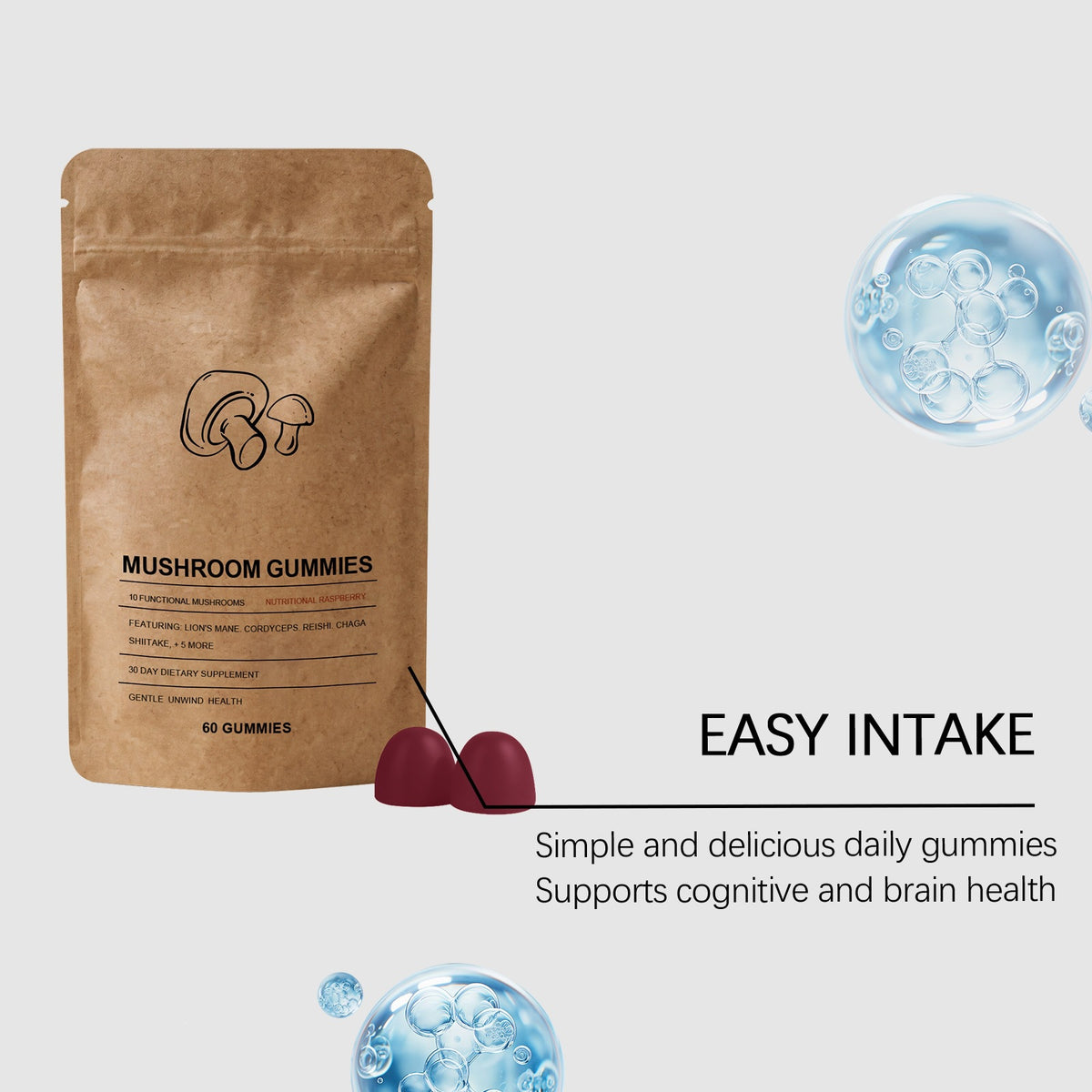VICAFUCI 10 Functional Mushroom Gummies - image 6