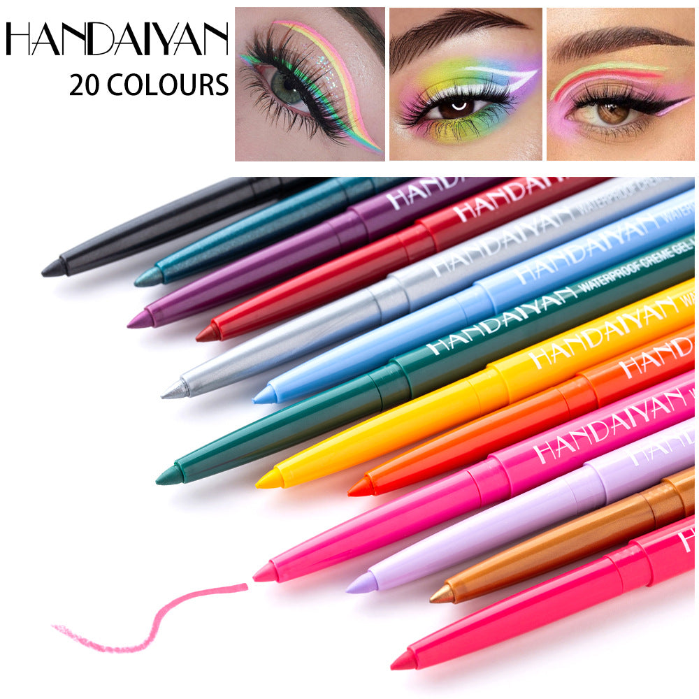 HANDAIYAN HANDAIYAN Waterproof Colour Gel Eyeliner Set – 20 Pencils - image 2
