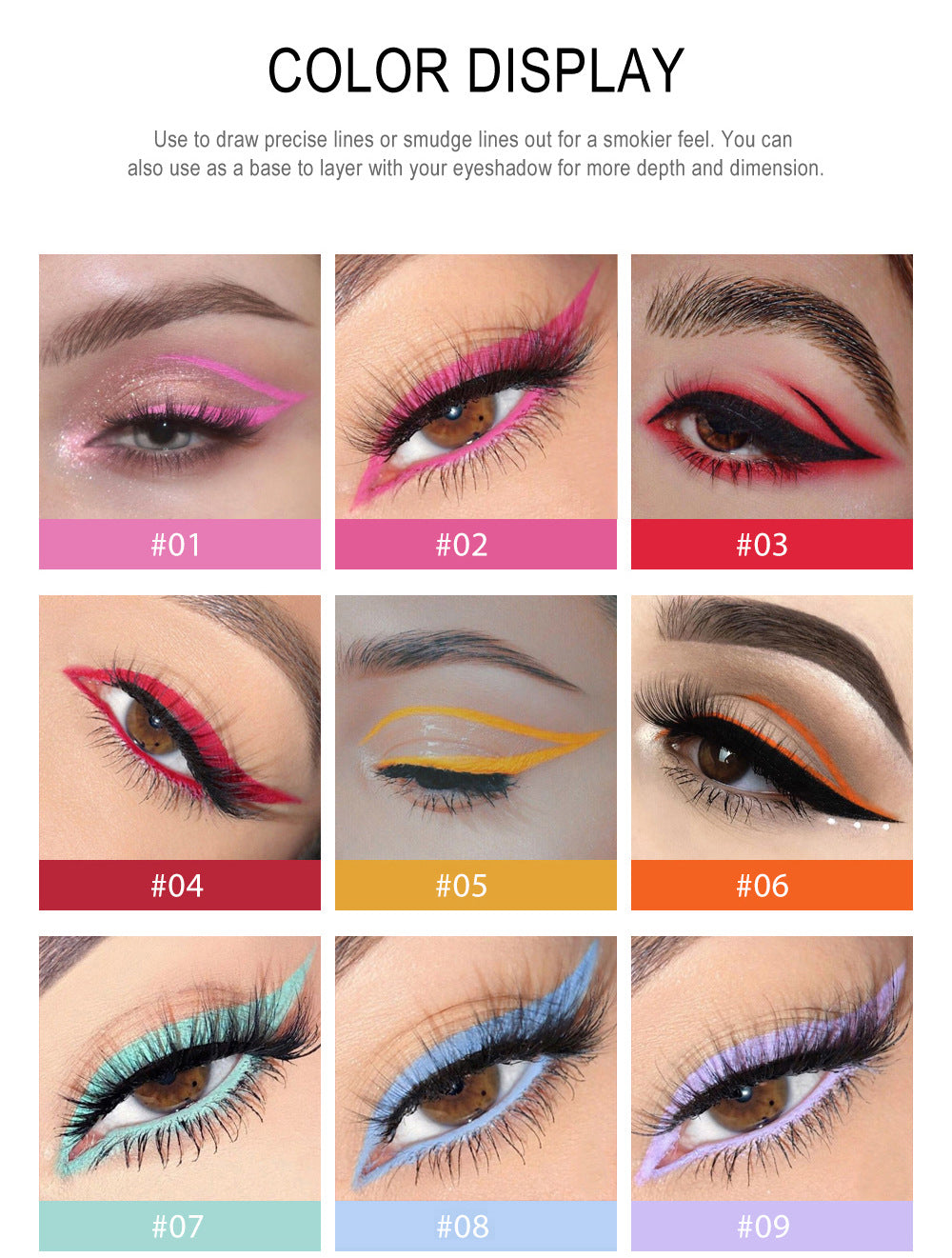 HANDAIYAN HANDAIYAN Waterproof Colour Gel Eyeliner Set – 20 Pencils - image 4