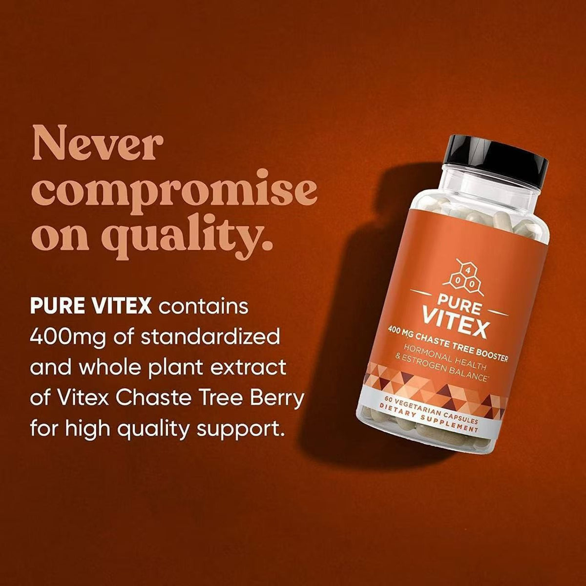 Pure Vitex Pure Vitex Chaste Tree Berry 400mg - image 3
