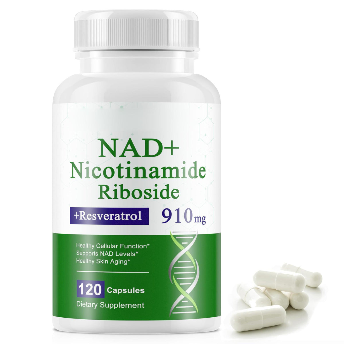 YiaknisUK Nicotinamide Riboside Complex with Quercetin & Resveratrol 1 - image 1
