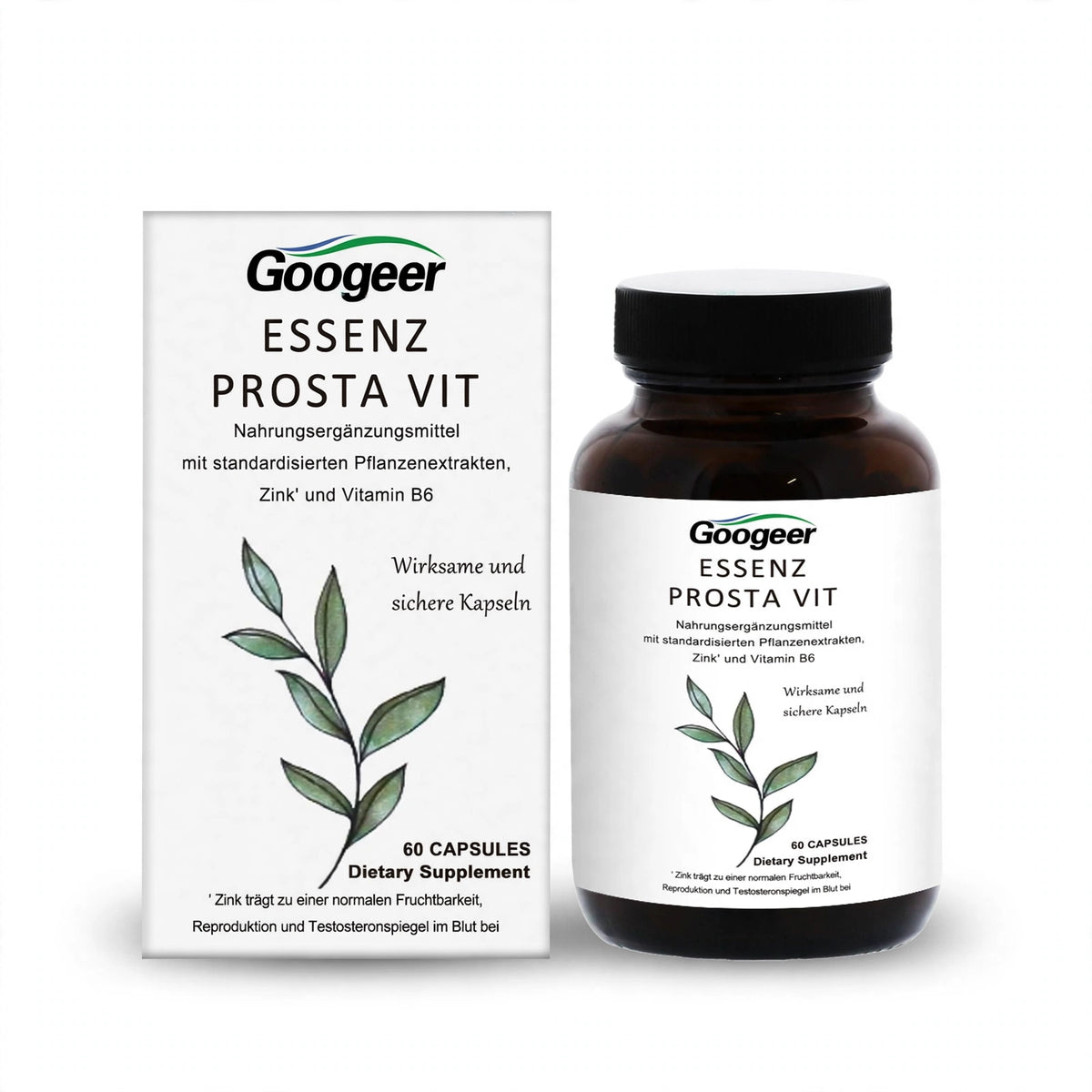 Googeer Prosta Vit Men's Prostate Health Zinc Vitamin B6 – 60 Capsules