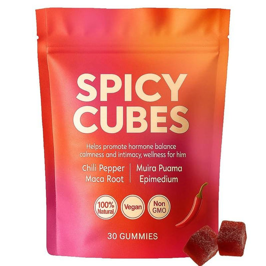 VICAFUCI Spicy Peach Botanical Gummies – Maca & Herbal Blend, 30 Gumm - image 1