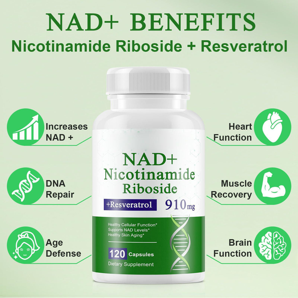 YiaknisUK Nicotinamide Riboside Complex with Quercetin & Resveratrol 1 - image 2