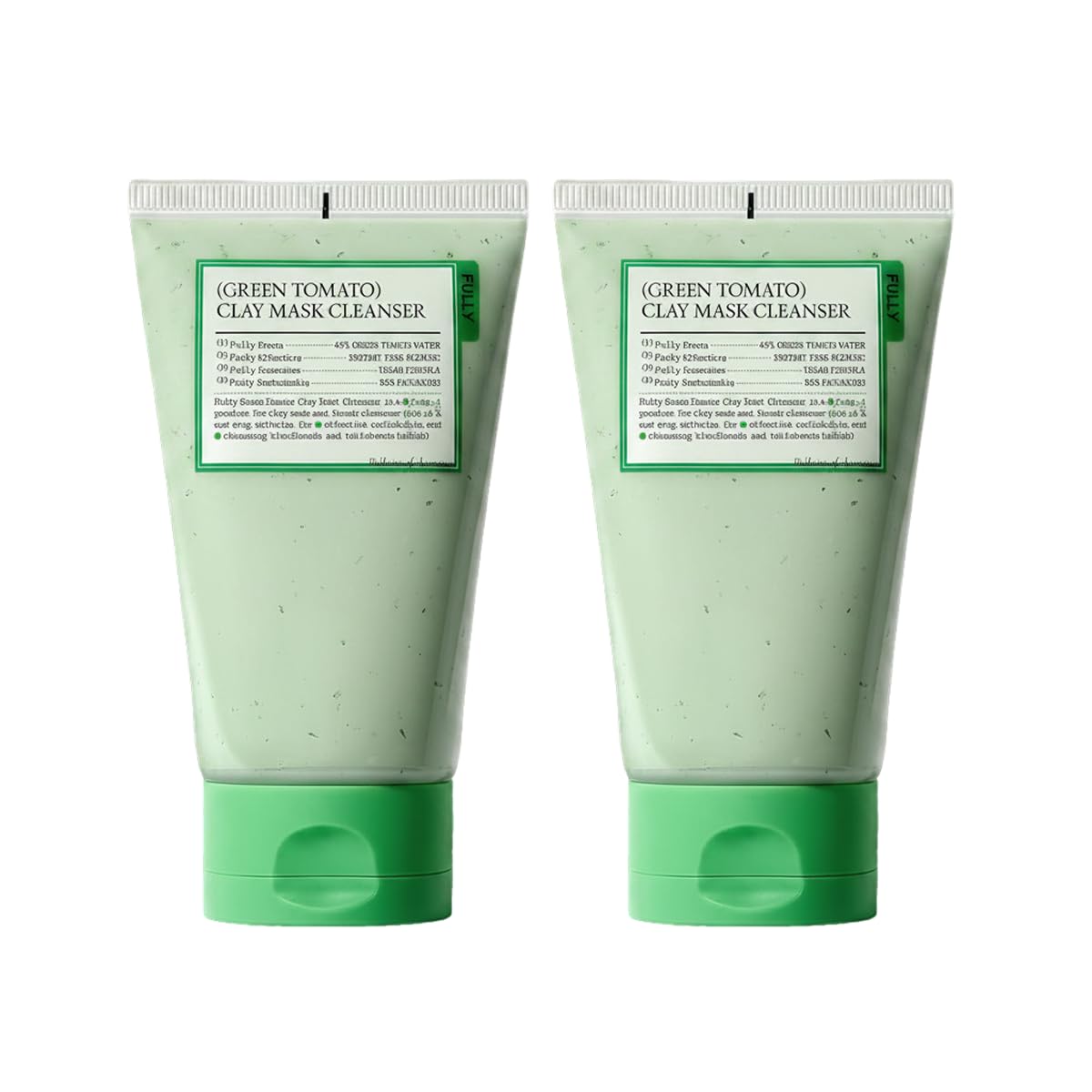 FULLY FULLY Green Tomato Pore Clay Mask Cleanser for Deep Cleansin - image 1
