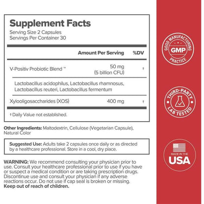 O Positiv O Positiv URO Women's Capsules with Lactobacillus & XOS for  - image 4