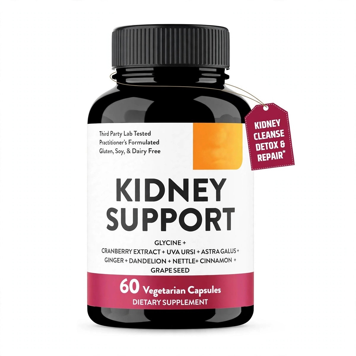 Kidney Support Herbal Complex Urinary Tract Health Detox – 60 Capsules