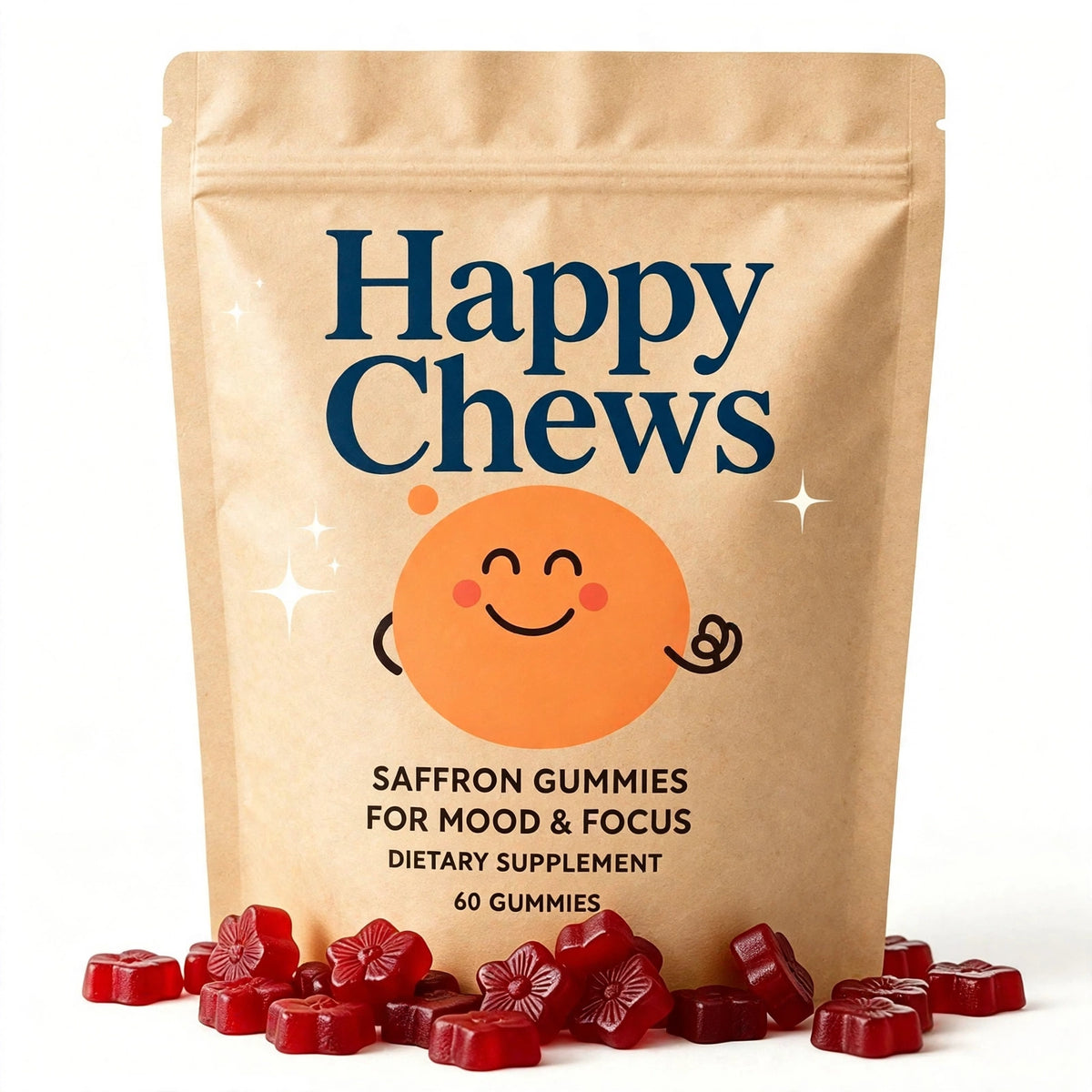 Happy Chews Saffron Gummies