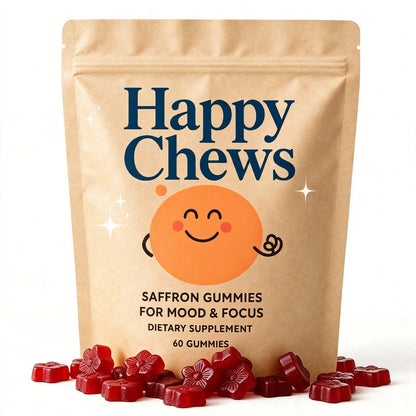Happy Chews Saffron Gummies